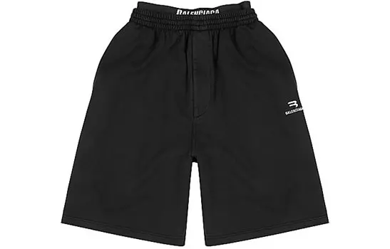 Balenciaga Мужские повседневные шорты, цвет Black
