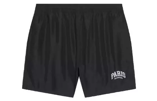 Balenciaga Мужские шорты для плавания, цвет Black