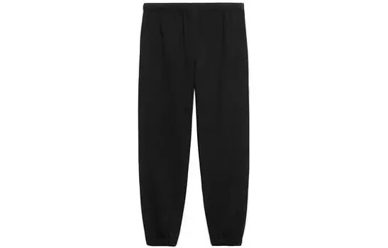 Штаны спортивные Balenciaga Men с логотипом, черный