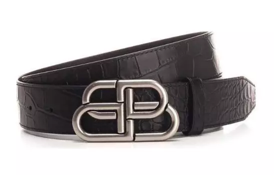 Мужской ремень Balenciaga, черный