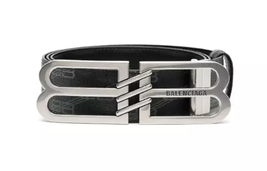 Balenciaga Мужской кожаный ремень, Оригинальная коробка