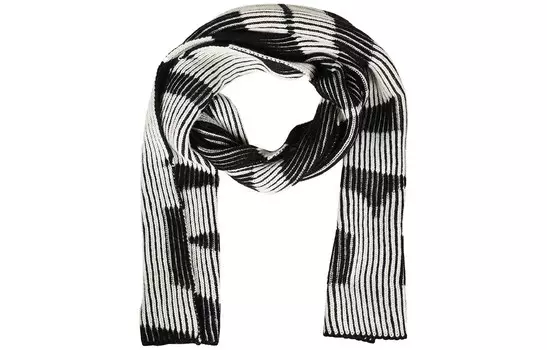 Balenciaga Мужской Шарф, Black/White