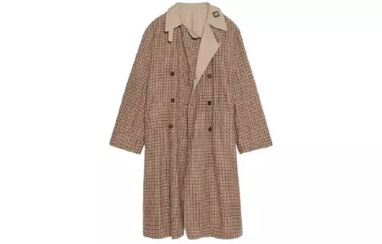 Balenciaga Мужской Тренч, цвет Brown