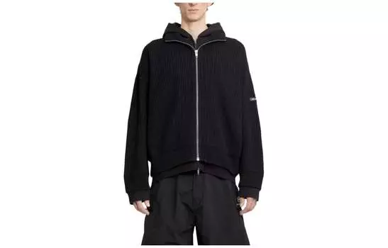 Толстовка мужская Balenciaga на молнии, черный