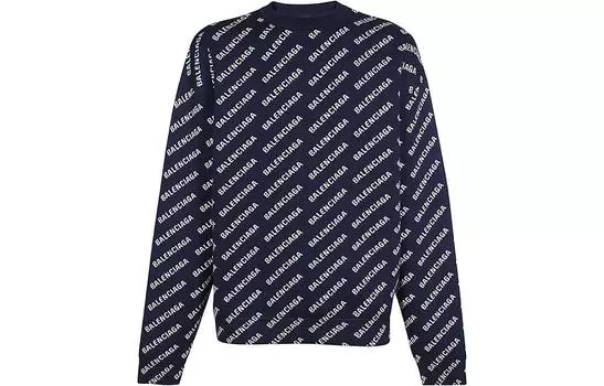 Мужской джемпер Balenciaga, синий