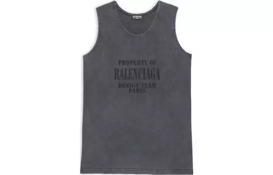 Майка Balenciaga мужская, черный