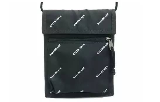 Balenciaga Нейлоновая сумка через плечо, женская, черная