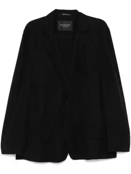 Balenciaga однобортный пиджак, черный