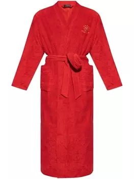 Balenciaga пальто Deco B Hotel Maxi Bathrobe, красный