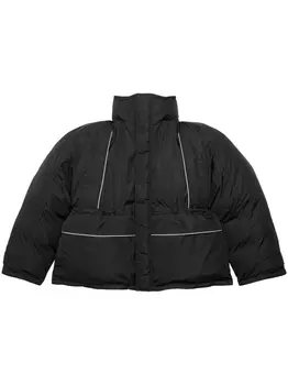 Balenciaga парка оверсайз, черный