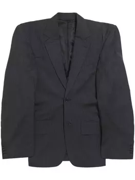 Balenciaga пиджак свободного кроя, серый