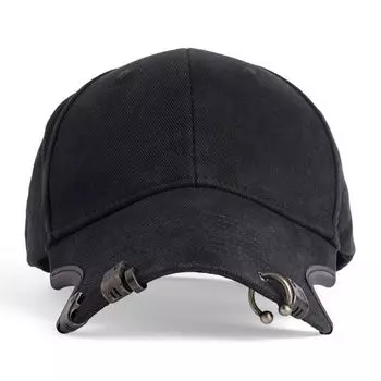 Balenciaga Пирсинг Кепка, черный