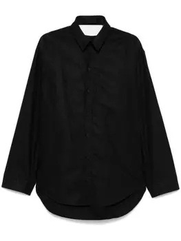 Balenciaga платье-рубашка с подвесками, черный
