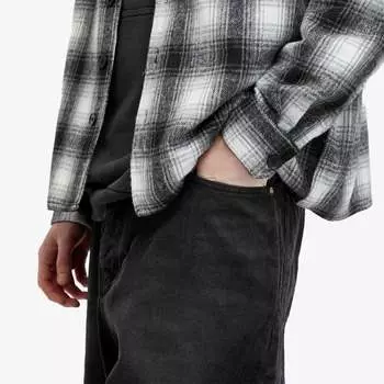 Balenciaga Подиумные мешковатые джинсы, черный