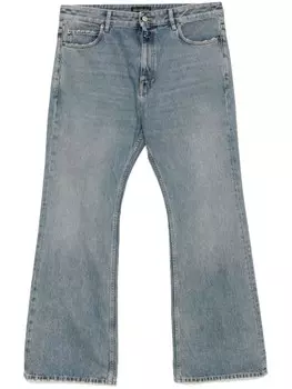 Balenciaga расклешенные джинсы, синий