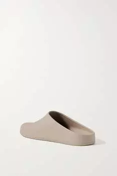 BALENCIAGA резиновые шлепанцы с логотипом Pool Closed