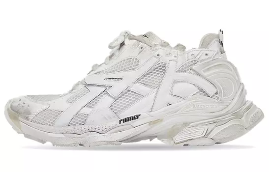 Кроссовки Balenciaga Runner, светло-бежевый