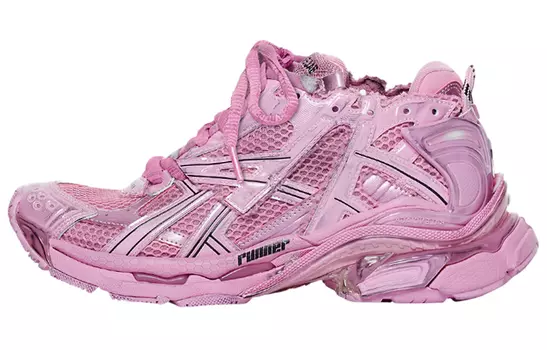 Кроссовки Balenciaga Runner Chunky Women, розовый