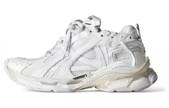 Кроссовки женские Balenciaga Mesh Panelled, белый