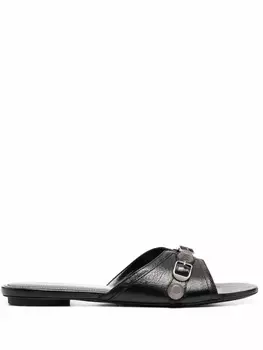 Balenciaga сандалии Cagole, черный