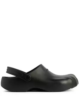 Balenciaga сандалии Sunday с ремешком на пятке, черный