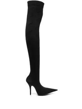 Balenciaga сапоги с логотипом, черный