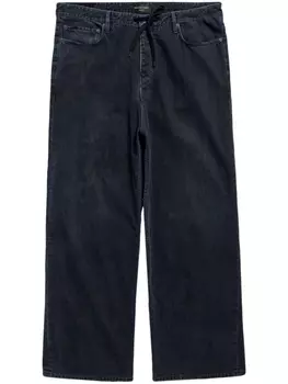 Balenciaga широкие джинсы, черный