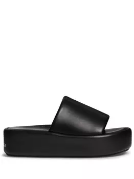 Balenciaga шлепанцы Rise на платформе, черный