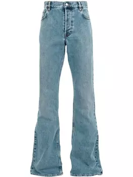 Balenciaga слегка расклешенные джинсы, синий