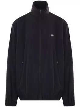 Balenciaga спортивная куртка с логотипом, черный