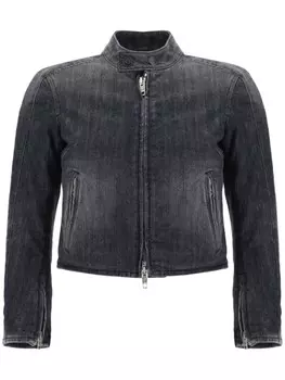 Balenciaga спортивная куртка Shrunk, серый