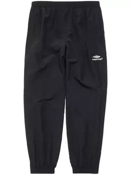 Balenciaga спортивные брюки с логотипом, черный