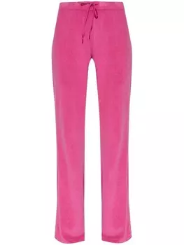 Balenciaga спортивные штаны на шнурке, розовый