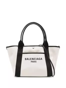 Сумка-тоут Balenciaga Biarritz, нейтральный цвет