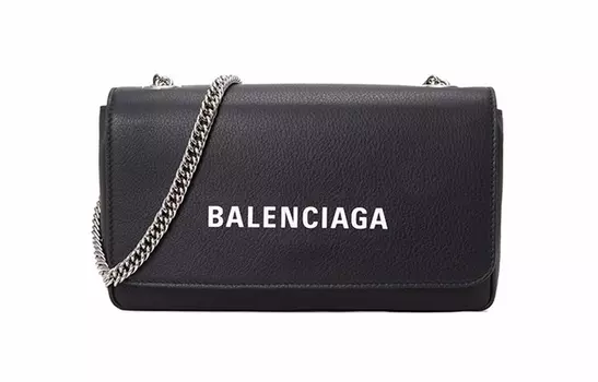 Balenciaga Сумка через плечо из коровьей кожи, женская, черная