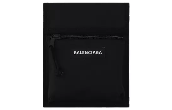 Balenciaga Сумка через плечо из полиамида, обычная мужская, черная