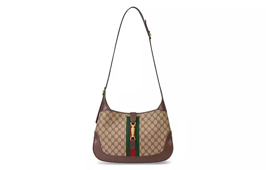 Balenciaga Сумка через плечо Jackie 1961 из холщовой коровьей кожи, среднего размера, женская, коричневого/бежевого цвета