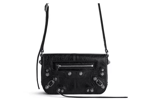 Balenciaga Сумка через плечо Le Cagole из овчины, мини-сумка через плечо, женская, черная