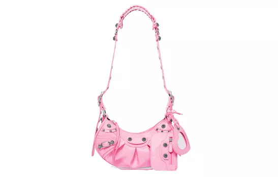 Balenciaga Сумка через плечо Le Cagole Xs Pink Patent