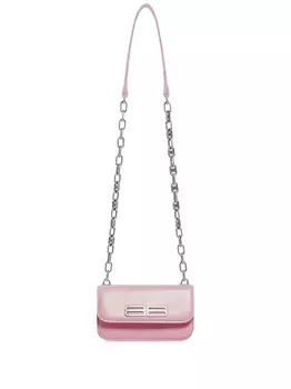 Balenciaga сумка через плечо XS Gossip, розовый