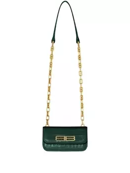 Balenciaga сумка через плечо XS Gossip, зеленый