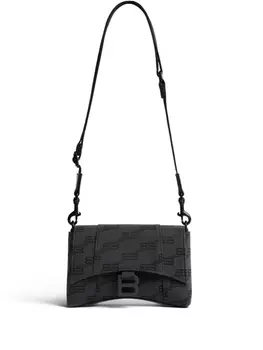 Balenciaga сумка через плечо XXS Downtown Monogram, серый