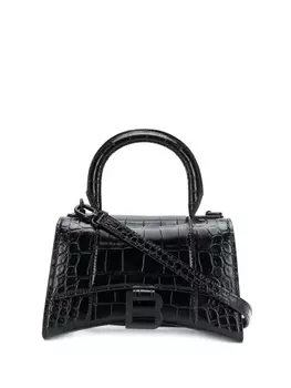 Balenciaga сумка Hourglass XS, черный