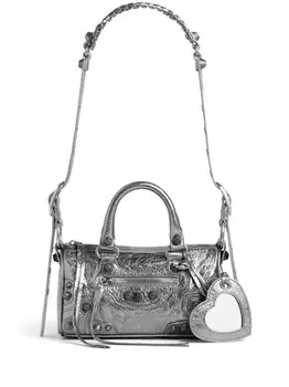 Balenciaga сумка Le Cagole Duffle размера мини, серый