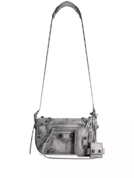 Balenciaga сумка-мессенджер Le Cagole XS, серый