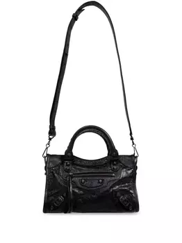 Balenciaga сумка-шоппер Le City Arena Lamb, черный