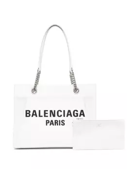 Balenciaga сумка-тоут Duty Free среднего размера, белый