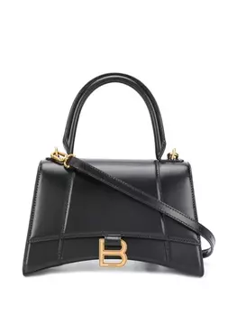 Balenciaga сумка-тоут Hourglass S, черный