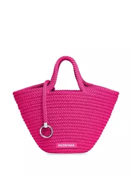 Balenciaga сумка-тоут Ibiza с нашивкой-логотипом, розовый