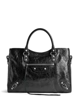 Balenciaga сумка-тоут Le City среднего размера, черный